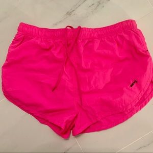 Neon pink Uzzi shorts